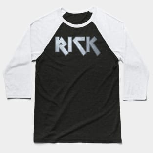 Heavy metal Rick Baseball T-Shirt